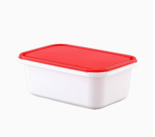 1000ml Microwave Plastic Containers with designed colorful Lids-Pack of 250