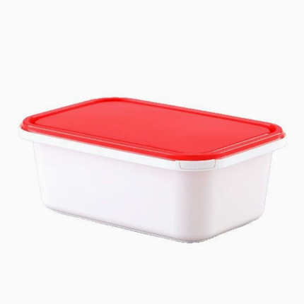 1000ml Microwave Plastic Containers with designed colorful Lids-Pack of 250