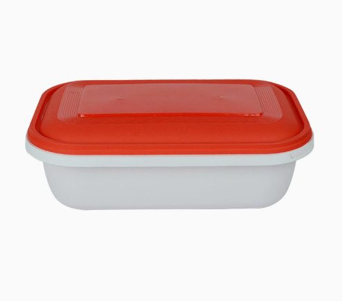 650ml Microwave Plastic Containers with designed colorful Lids-Pack of 250