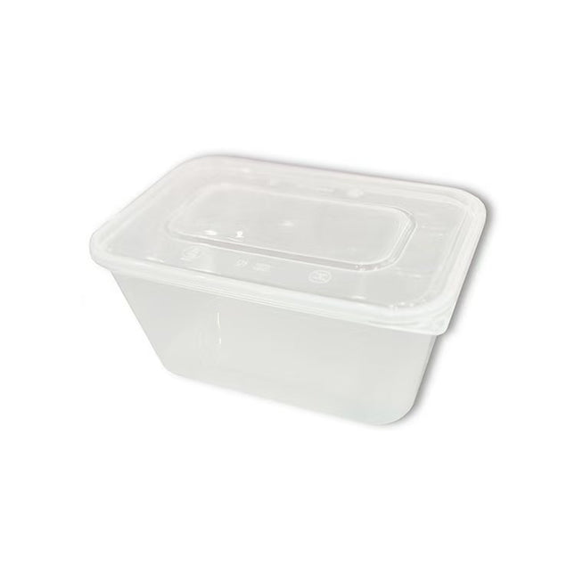 1000ml Microwave Plastic Containers with Lids-Pack of 250