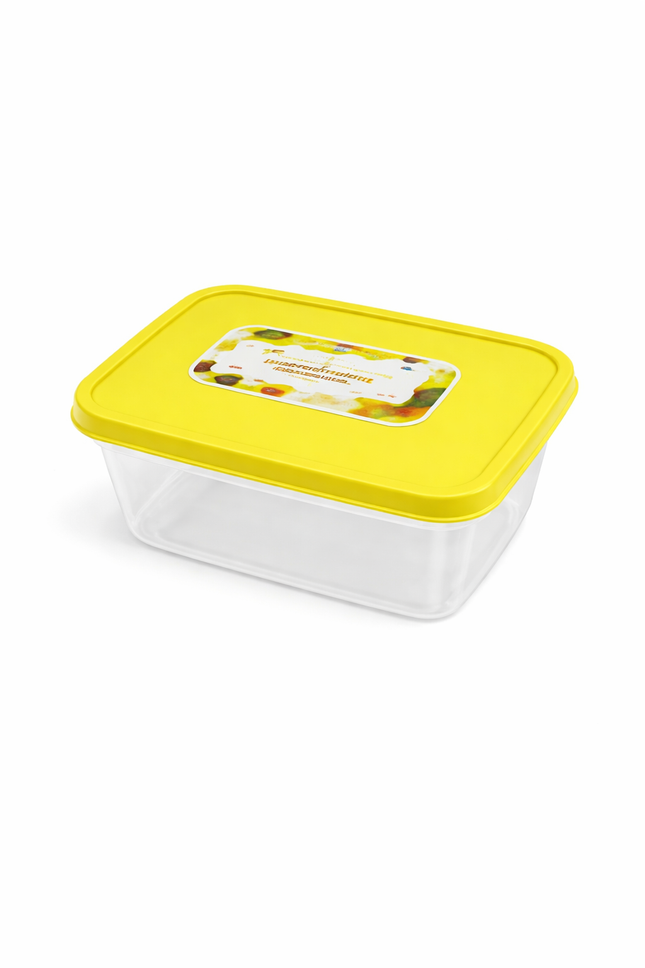 1000ml Microwave Plastic Containers with designed colorful Lids-Pack of 250