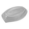 Clear Oval Domed Lid