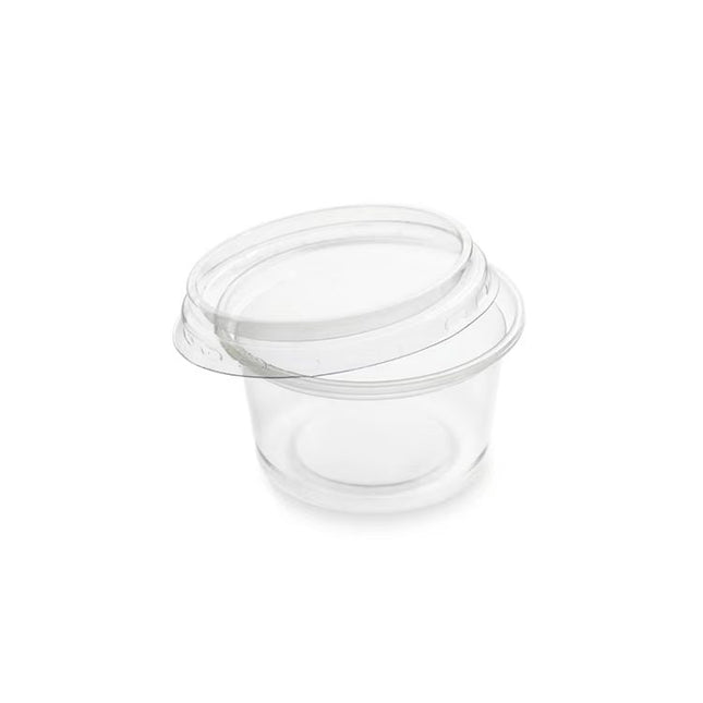 4 oz clearly sauce cups with lids-Pack of 1000