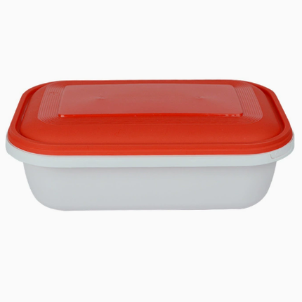 650ml Microwave Plastic Containers with designed colorful Lids-Pack of 250