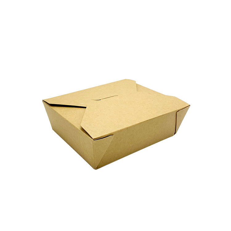 No. 8 Kraft Takeaway Boxes [172x152x64mm] (a pack of 200)