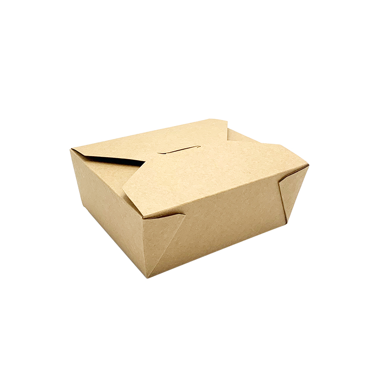 No. 3 Kraft Takeaway Boxes [223x195x90mm] (a pack of 150)