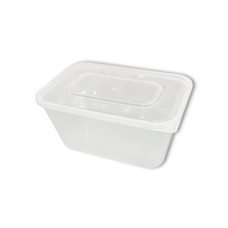 Microwave Plastic Containers with Lids [1000ml](a pack of 250)