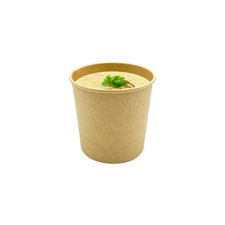 Kraft Paper Cup [12oz](a pack of 500)